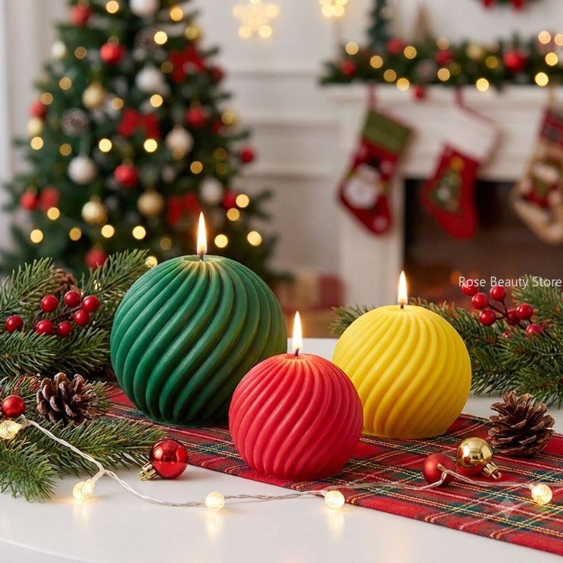 Candle Making Party - Molde de Silicone 3D para Bola