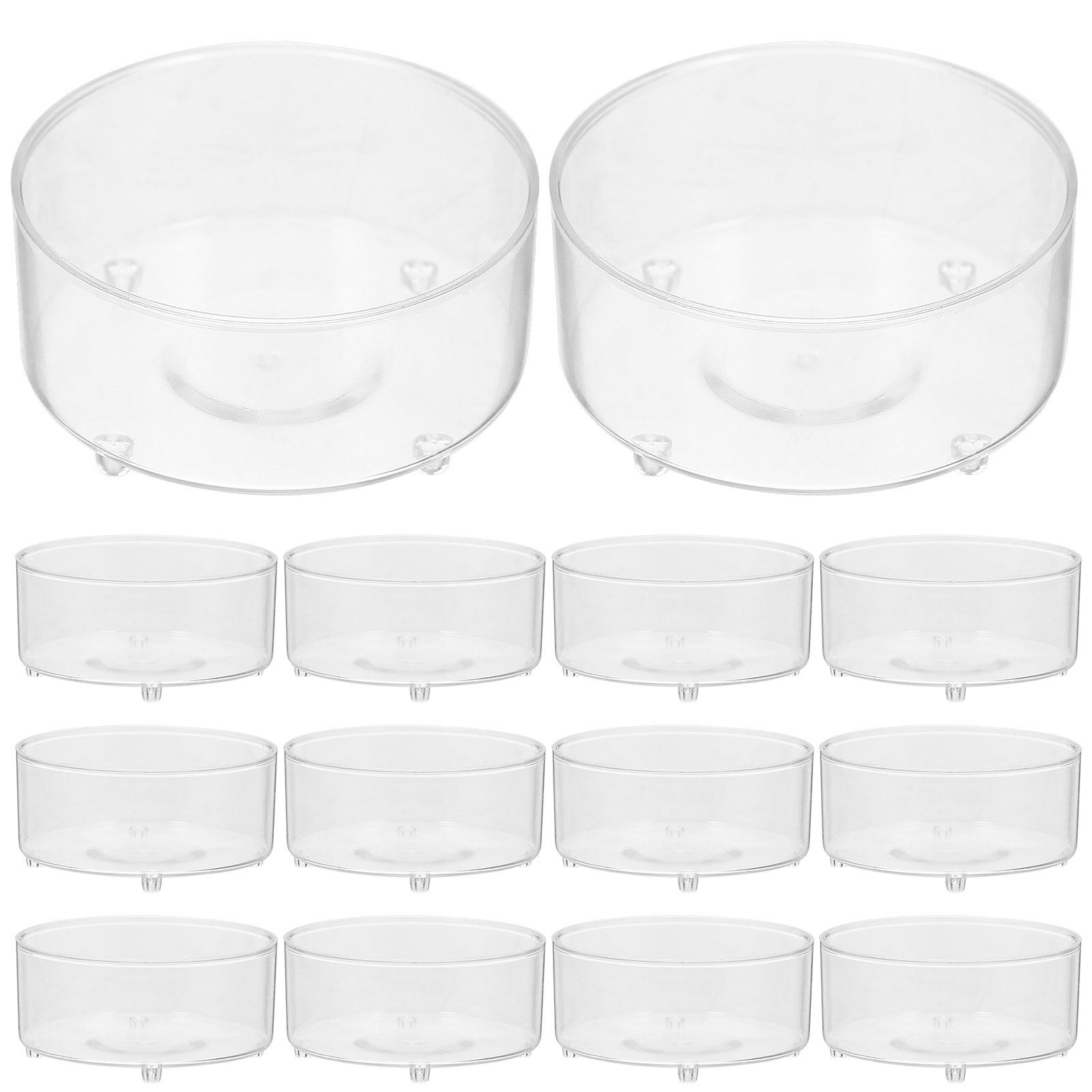 Candle Making Supplies - 50 Copos Plásticos para Velas Tealight,
