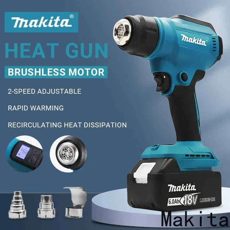 Heat Gun Embossing - Makita 550 ° Pistola de Ar