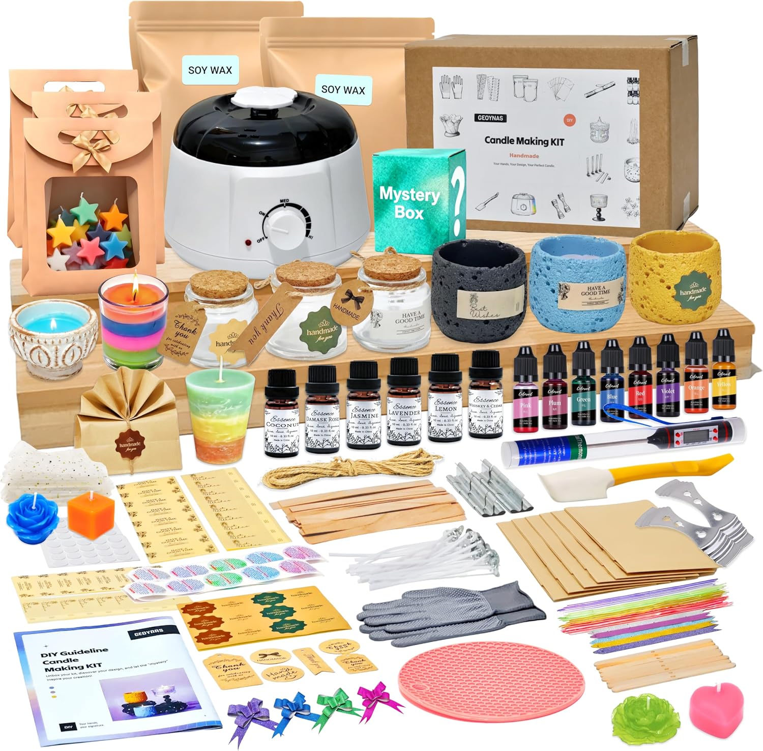 Candle Making Kit For Adults - Kit de Fabricação de Velas com