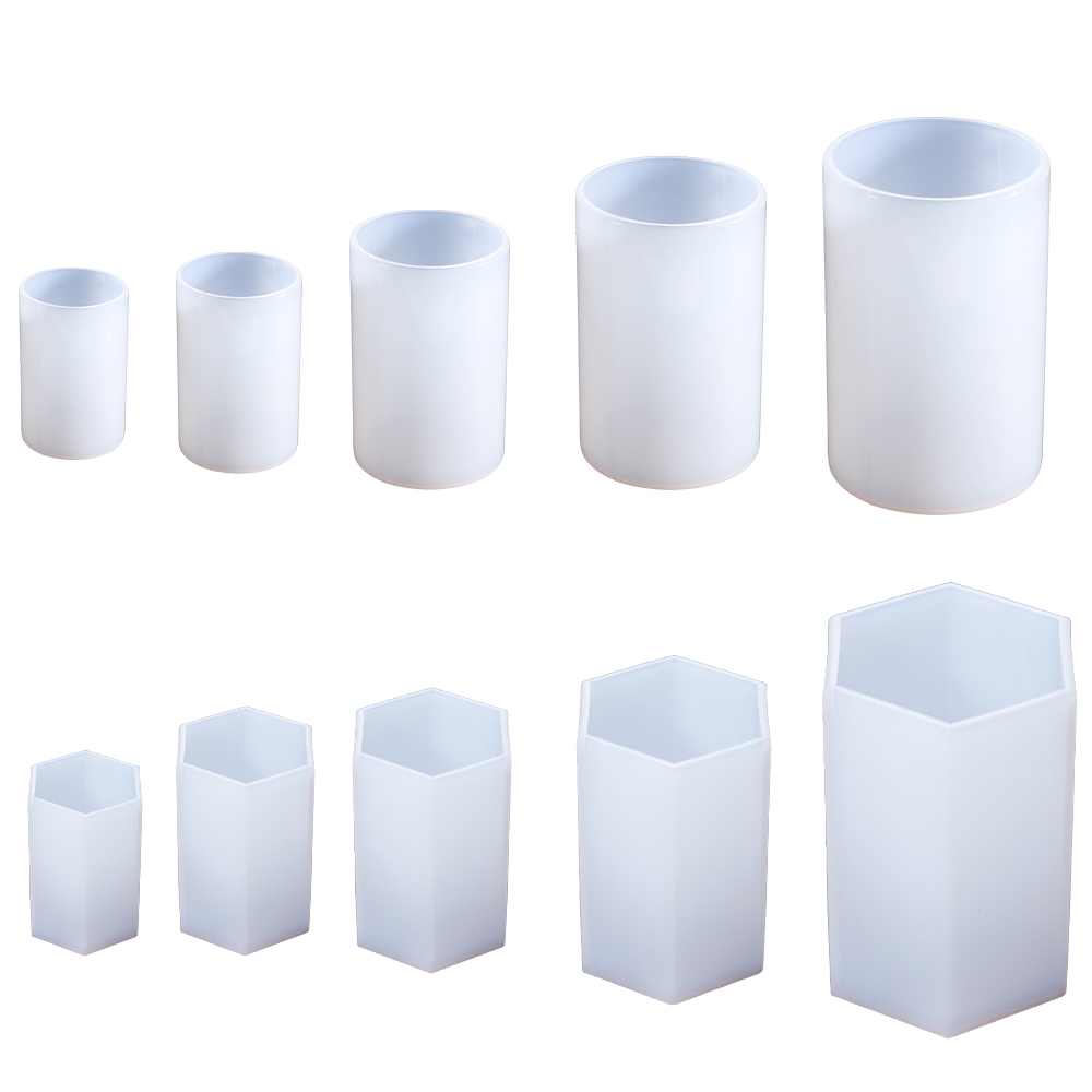 Molde de silicone cilíndrico h - Candle Making Supplies avaliação e preço