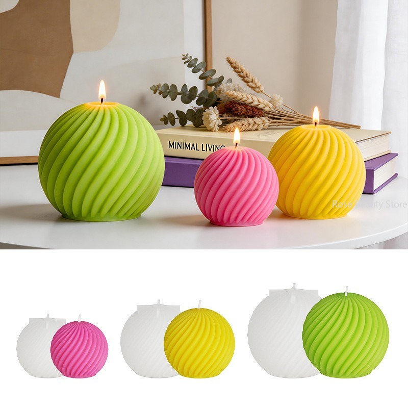 Molde de Silicone 3D para Bola - Candle Making Party avaliação e preço