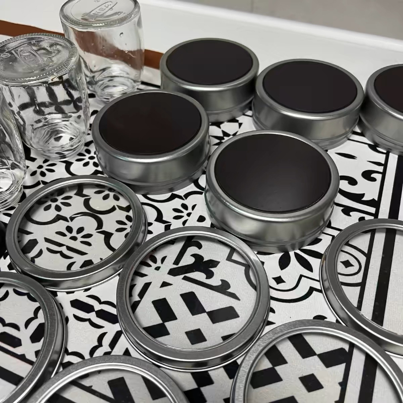 Recipientes magnéticos para es - Tin Container Lid avaliação e preço
