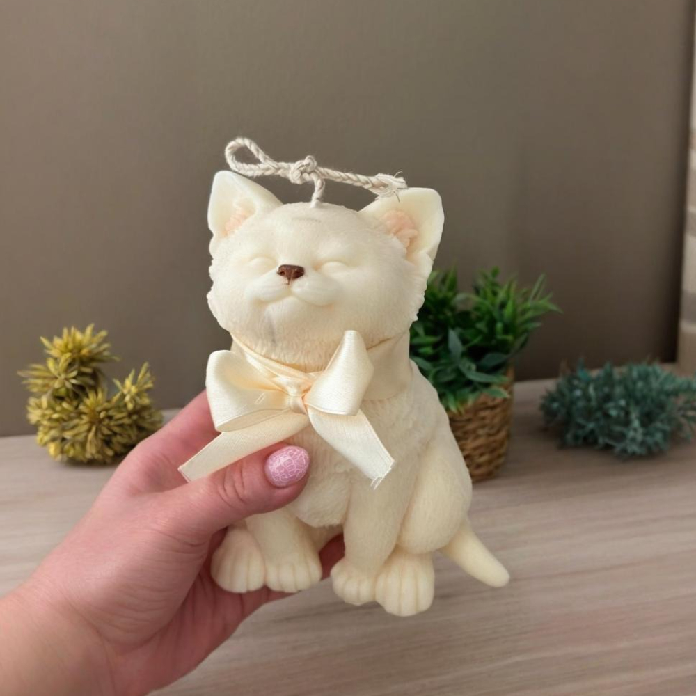 Sorriso gato molde de silicone - Candle Making Party avaliação e preço