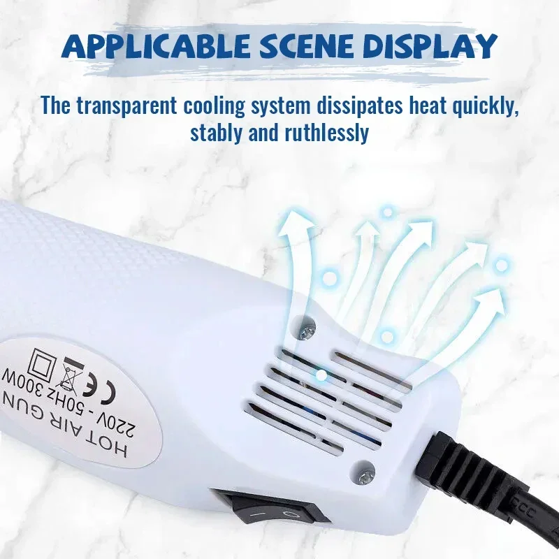 Pistola de ar quente 300w 220v - Heat Gun Embossing avaliação e preço