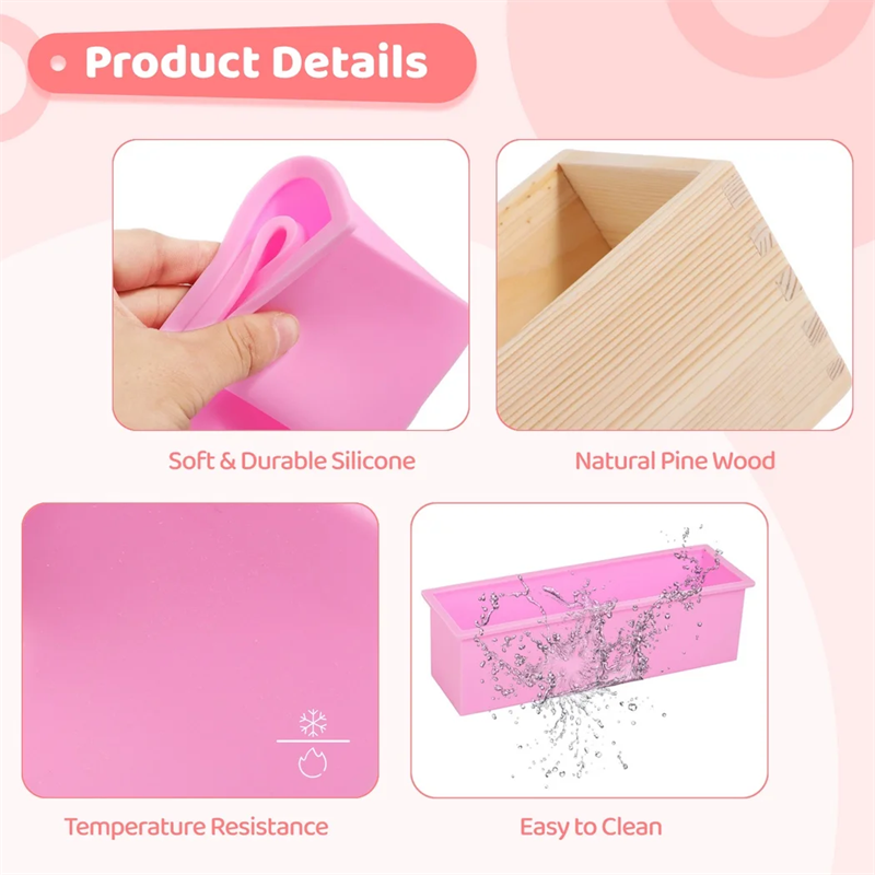 Molde Retangular de Silicone p - Candle Making Homewood avaliação e preço