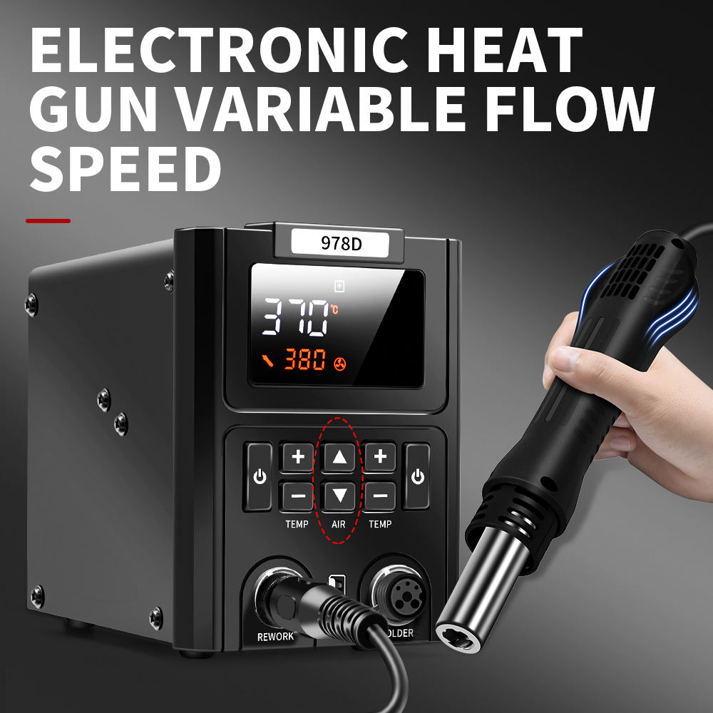 Estação de Retrabalho SMD 2 em - Heat Gun Embossing avaliação e preço