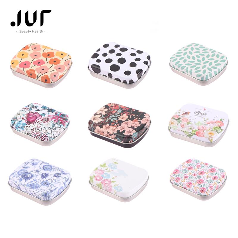 Mini Tin Metal Hinged Box com  - Tin Container Lid avaliação e preço