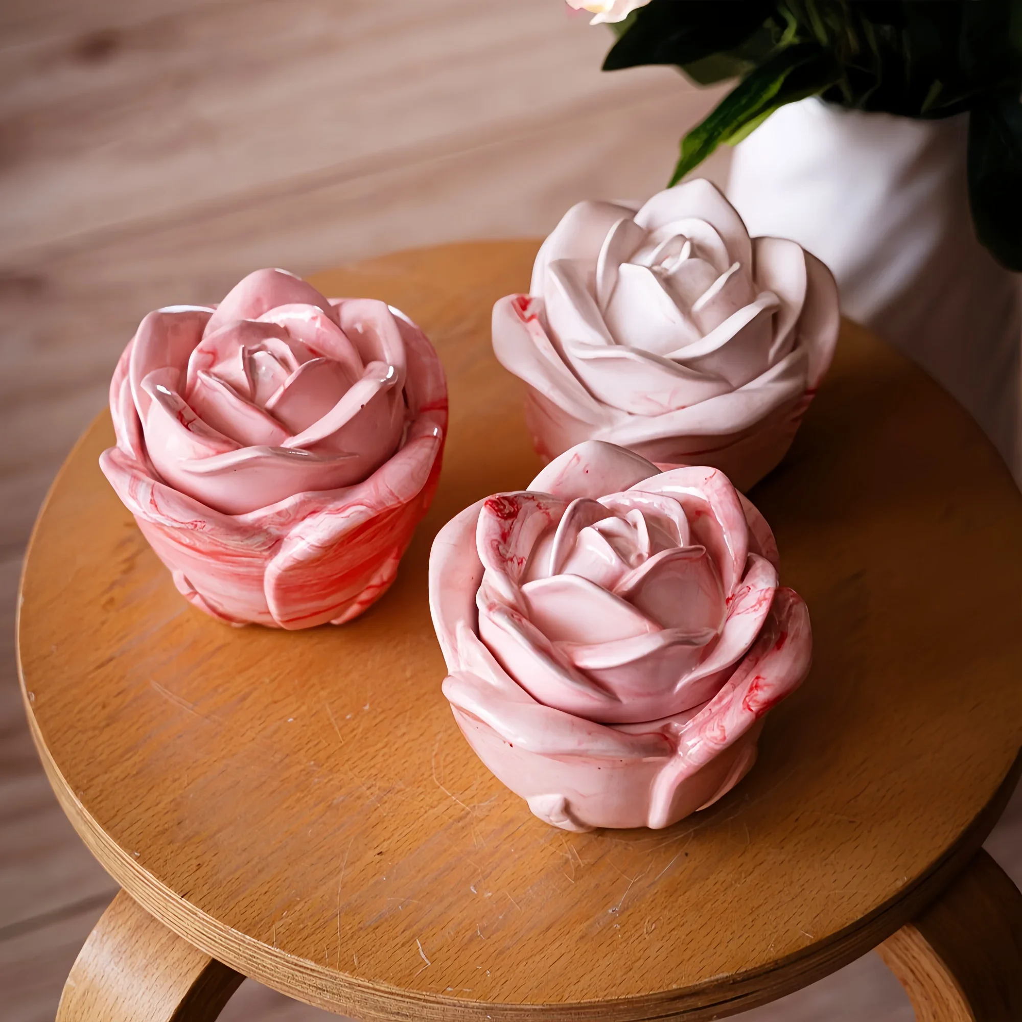 Conjunto de 2 peças de moldes  - Candle Making Design avaliação e preço