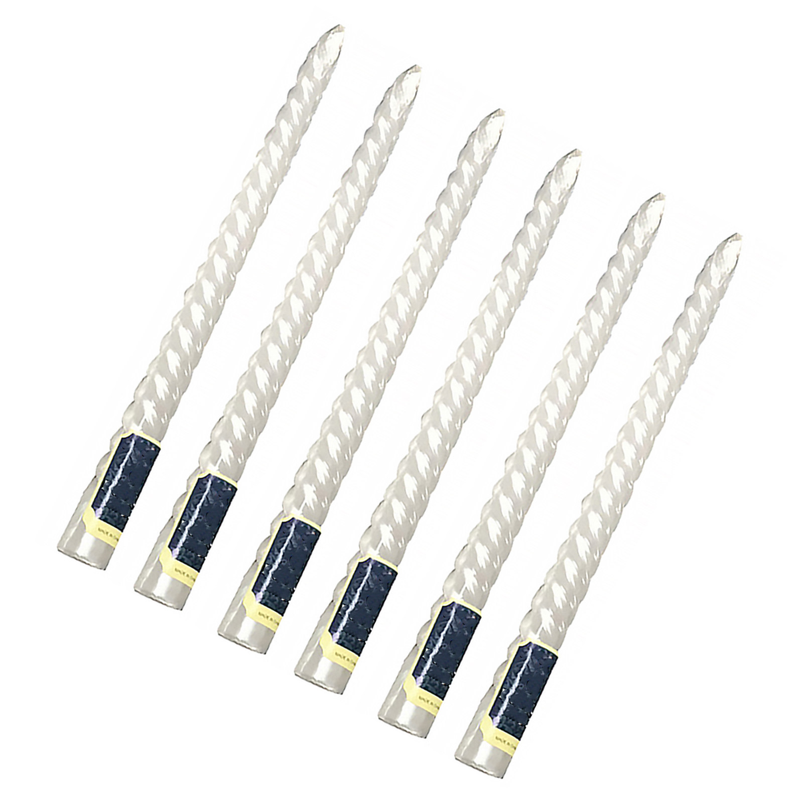 6 velas de haste longa com fio - Paraffin Candle Wax avaliação e preço