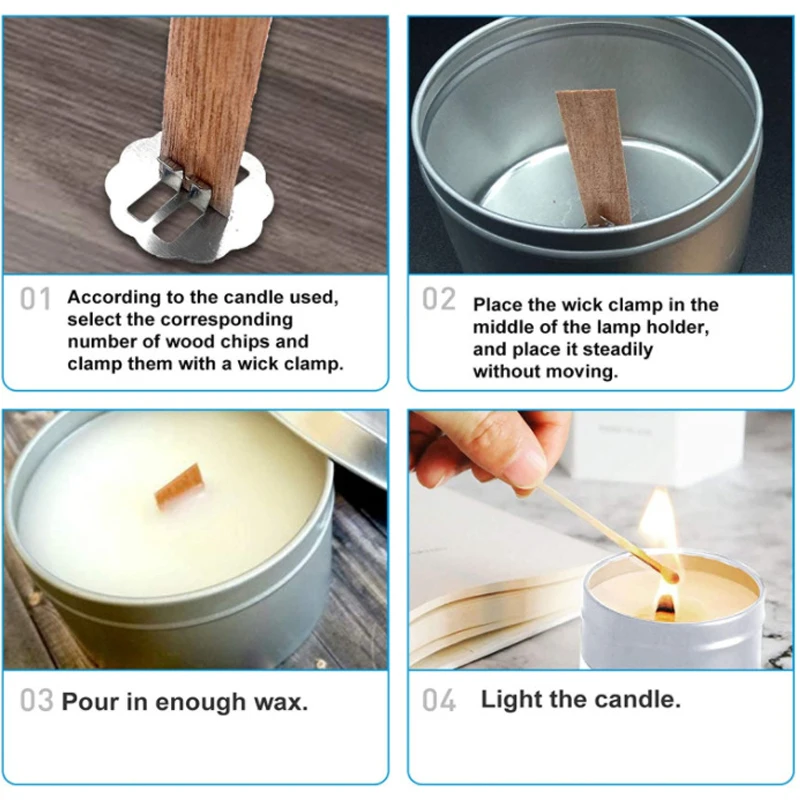 10 conjuntos de pavios de vela - Candle Making Homewood avaliação e preço