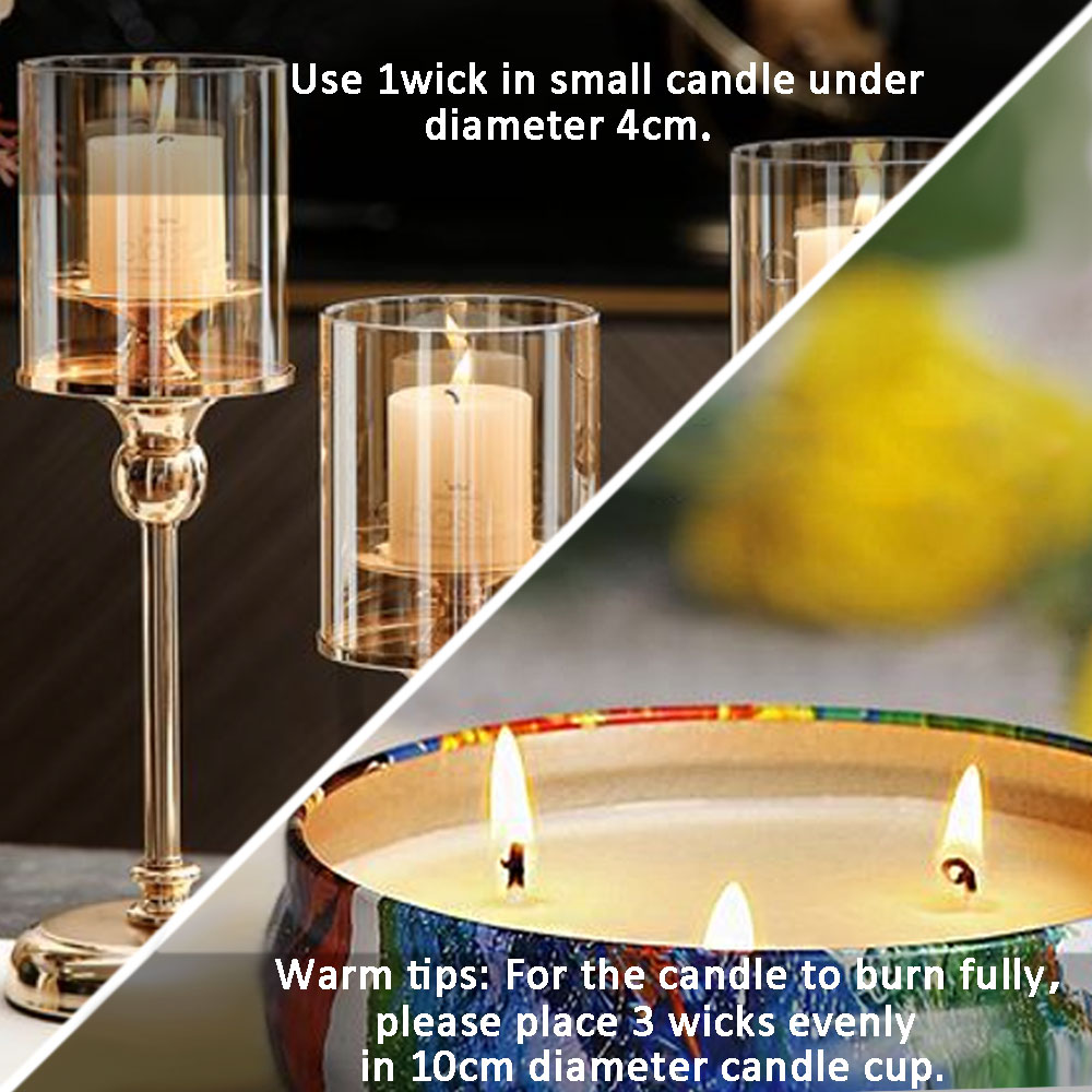 55 pçs flor vela pavio vara de - Candle Making Homewood avaliação e preço